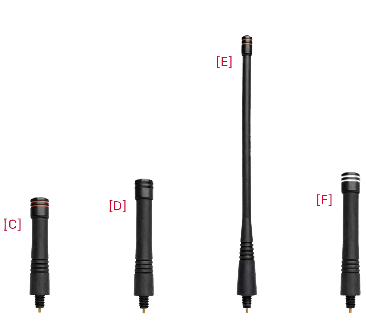 XG-75P/XG-75Pe Two Way Portable Radio Antennas