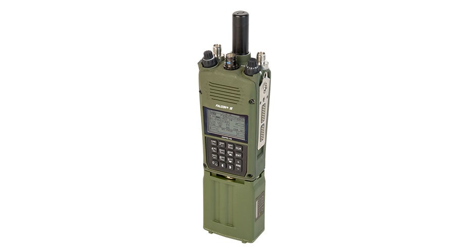 AN/PRC-163 Multi-channel Handheld Radio | L3Harris® Fast. Forward.