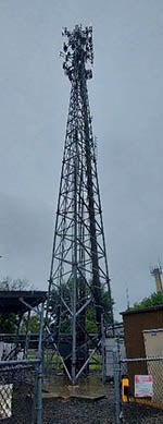 Leased radio tower