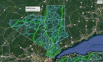 MRRS Coverage Testing – In Rail Car Test Grids (Hudson Valley)