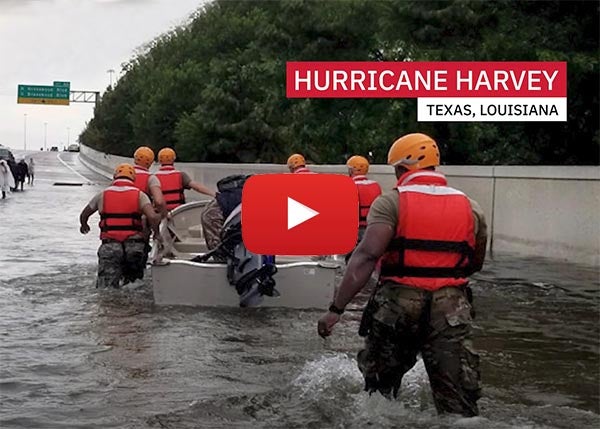 Hurricane Harvey in Texas & Louisiana