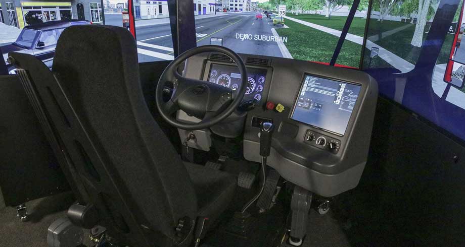 TransitSim™ Bus Driver Training Simulator