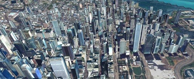 City vector map