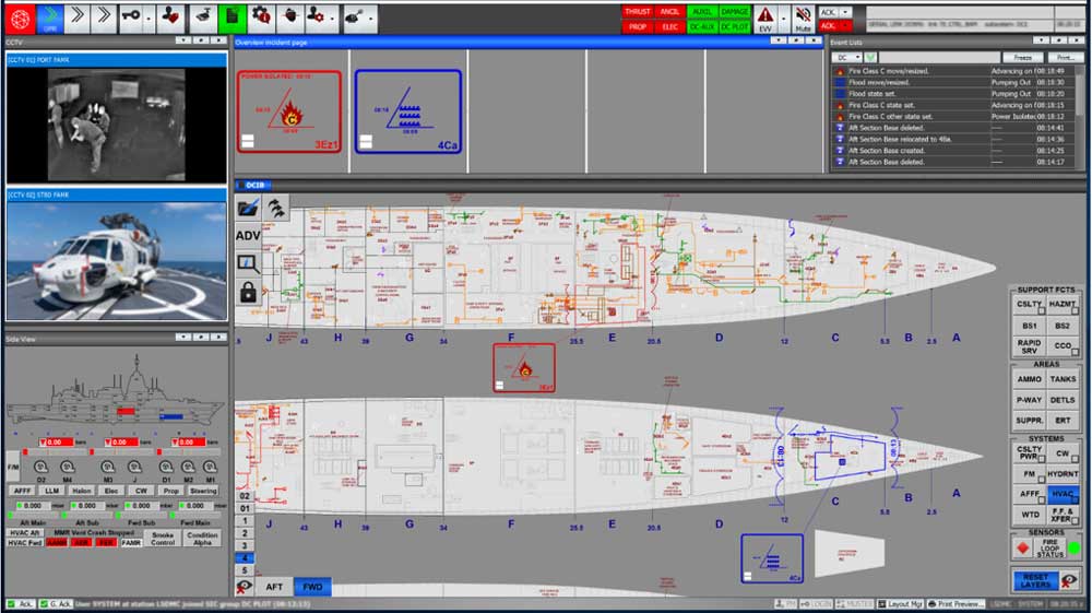 L3Harris’ pioneering Battle Damage Control System helps assure vessel and crew safety