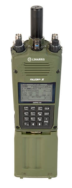 AN/PRC-163 Multichannel Handheld Radio