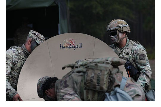 L3Harris Hawkeye III Lite delivers high-data SATCOM for the U.S. Army 