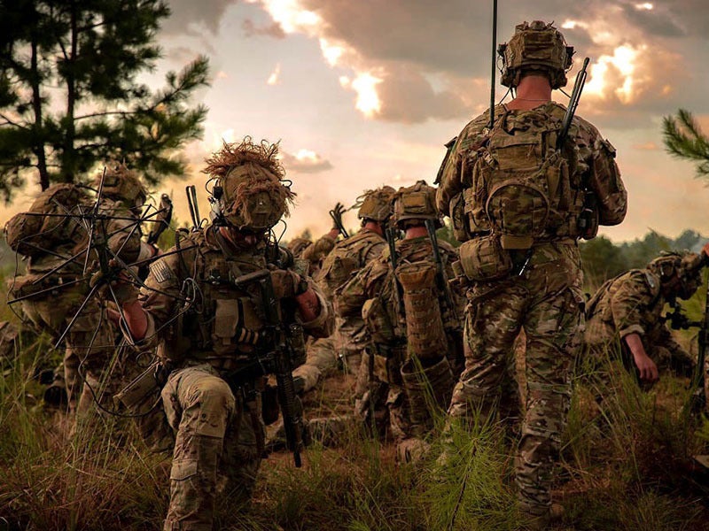 Warfighters using Wraith™ waveform for resilient communications 
