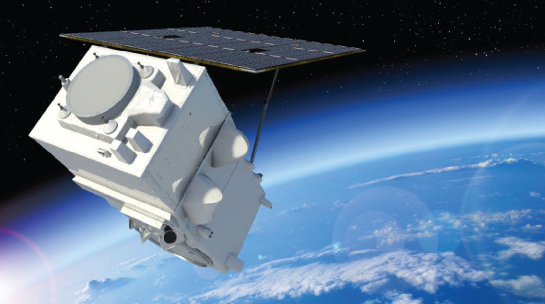 Maxar WorldView Legion satellite rendering