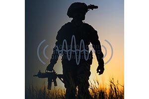 Soldier with resilient cross-domain comms