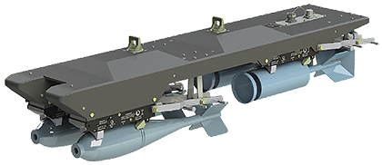 L3Harris' MALTS™, Modular Advanced Lightweight Training System practice bomb carrier