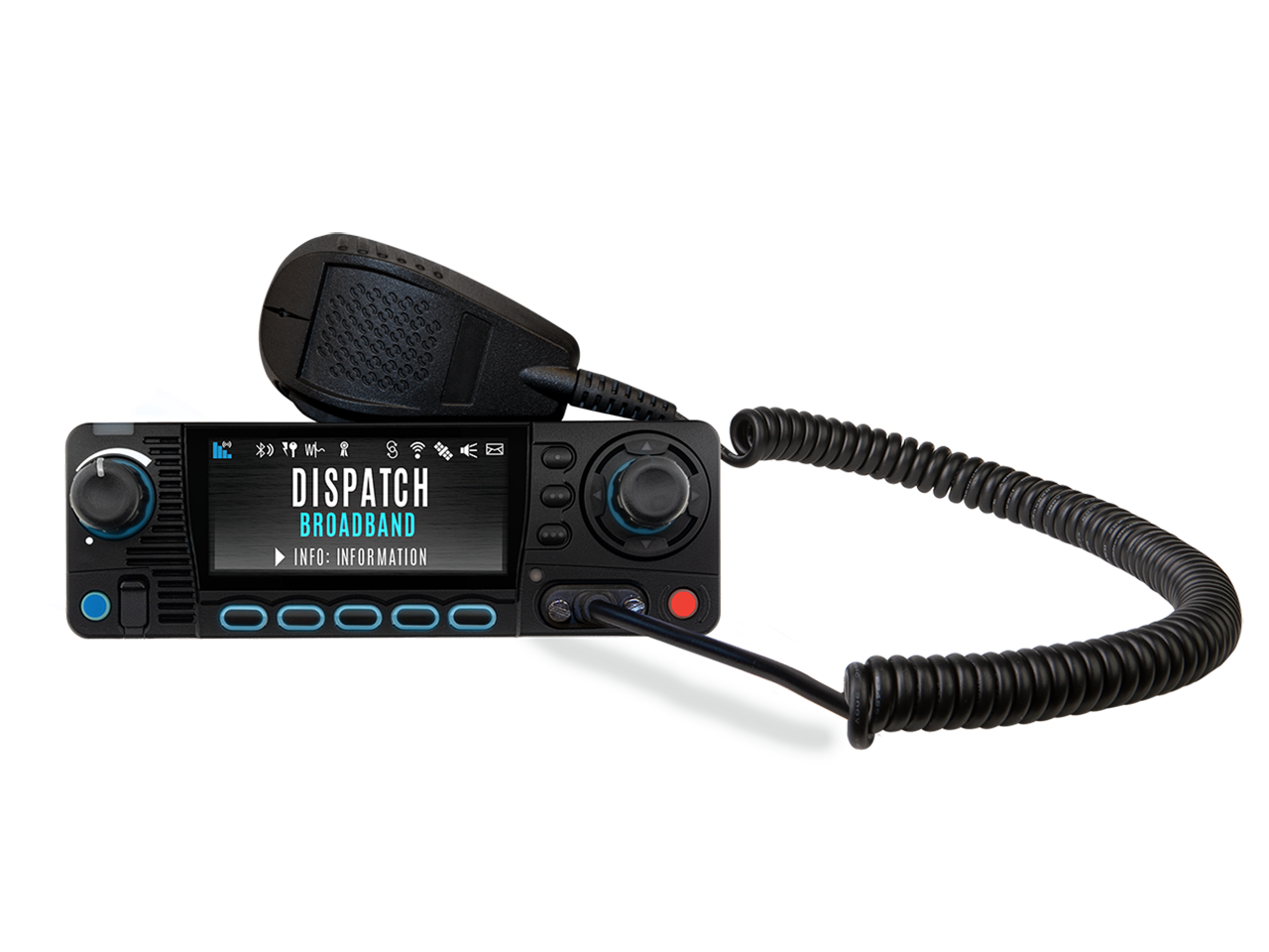 Multiband XL Onboard™ 200M P25 Mobile Radio