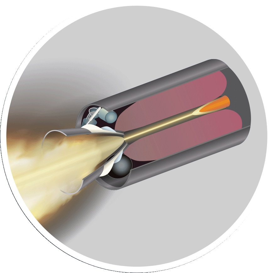solid rocket motor thrust infographic