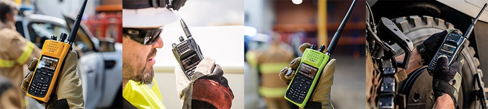 XL Converge 200P users showing rugged design