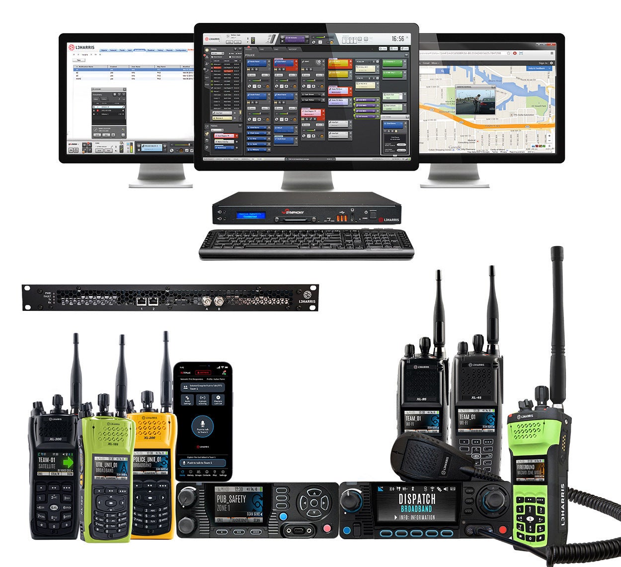 XL Series Devices and P25 Equipment for First Responders