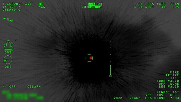 WESCAM MX-Series provide advanced targeting accuracy, including on C-UxS platforms.