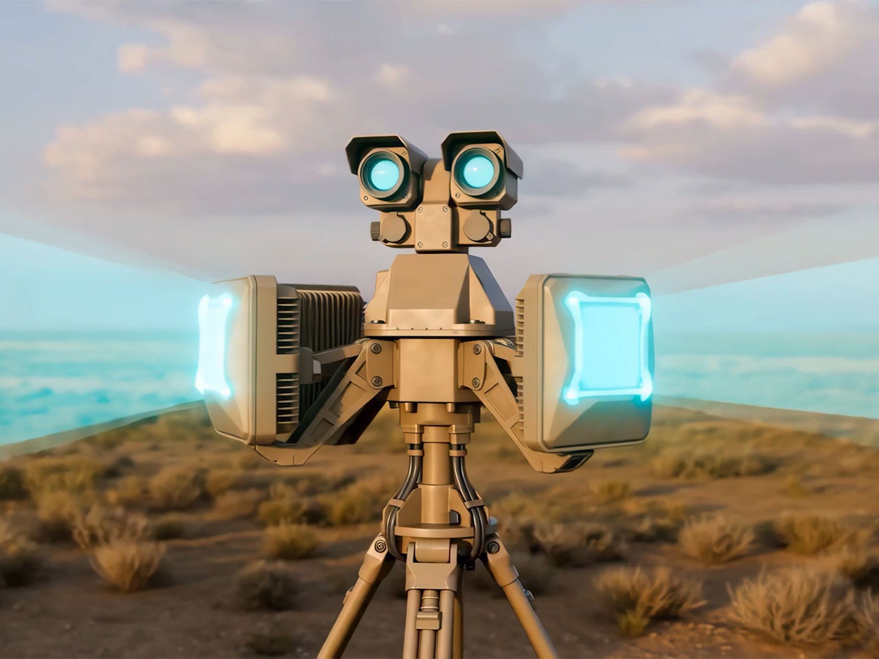 Drone Guardian multi-sensor counter-UAS system for long-range drone detection