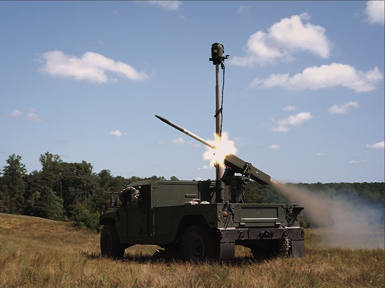 Layered counter-UAS defeat options protecting a critical site from drone threats