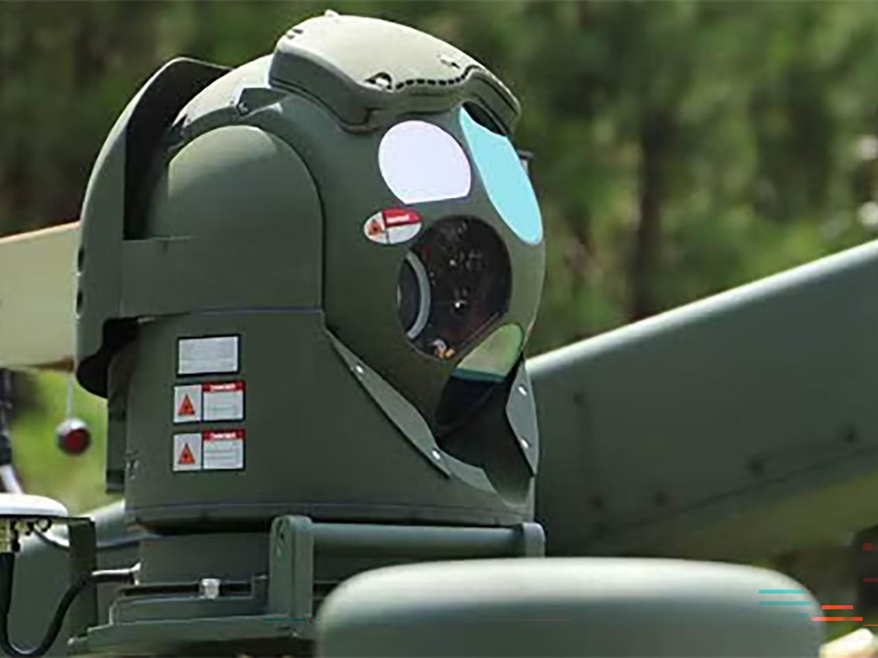 Counter-UAS tracking system in a protected perimeter