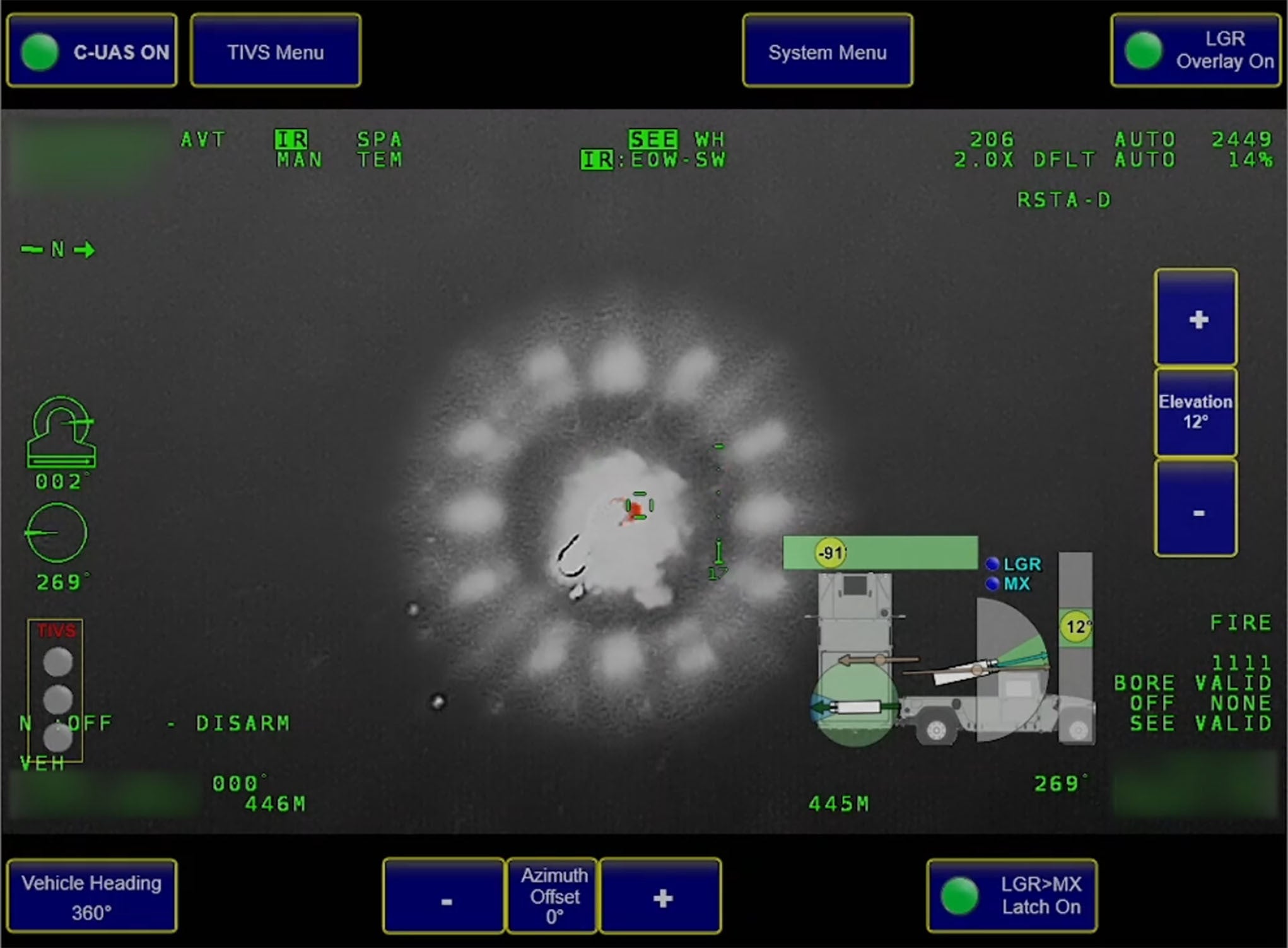 VAMPIRE Widow shown being effective against an air target