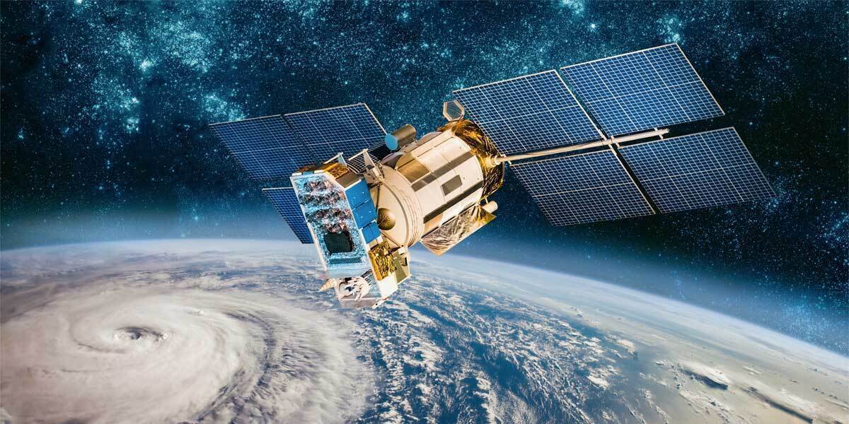 Inclement weather satellite
