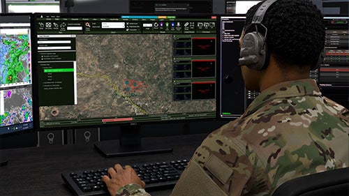 U.S. Department of Homeland Security operator at station