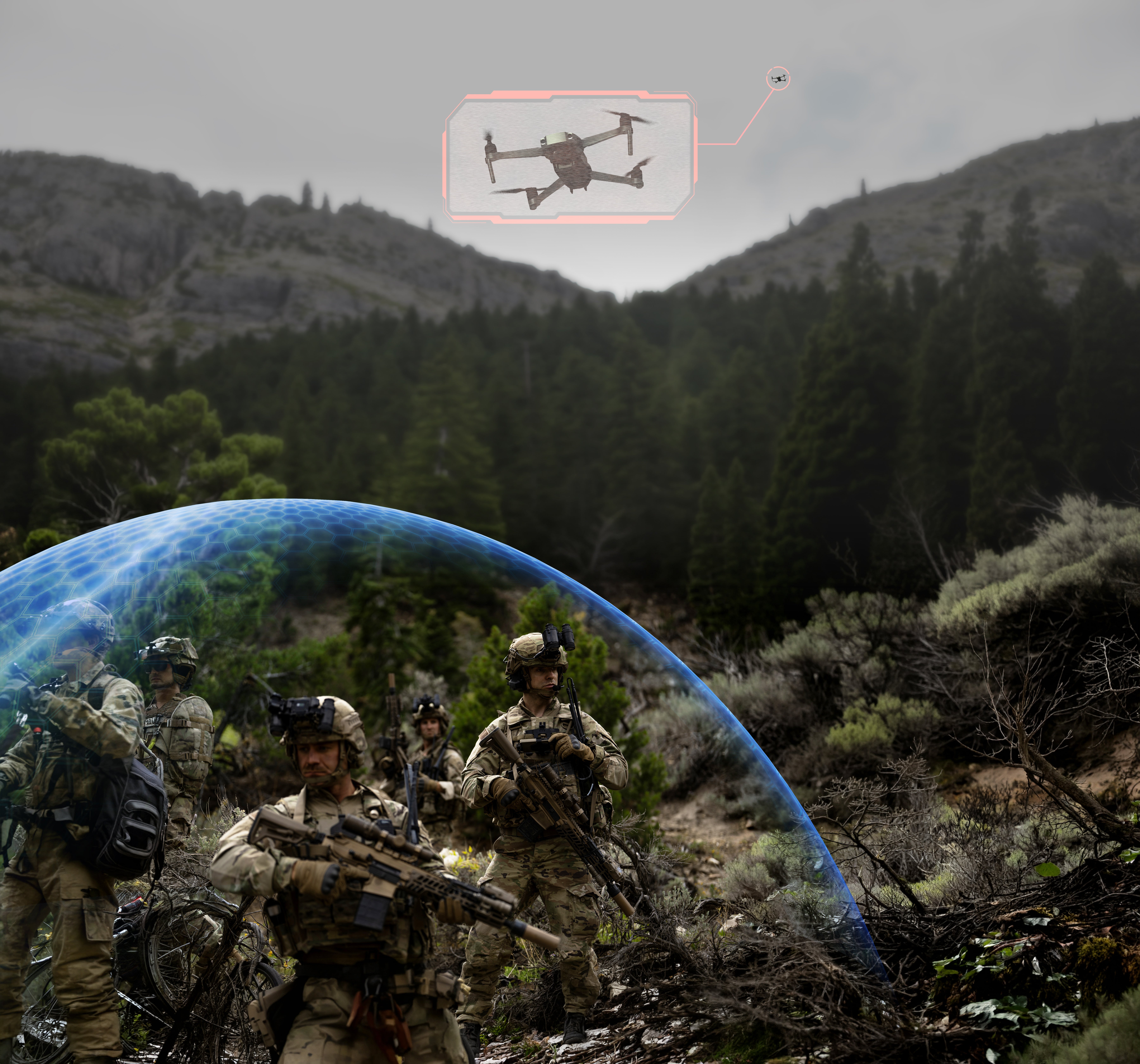Wraith Shield counter UAS