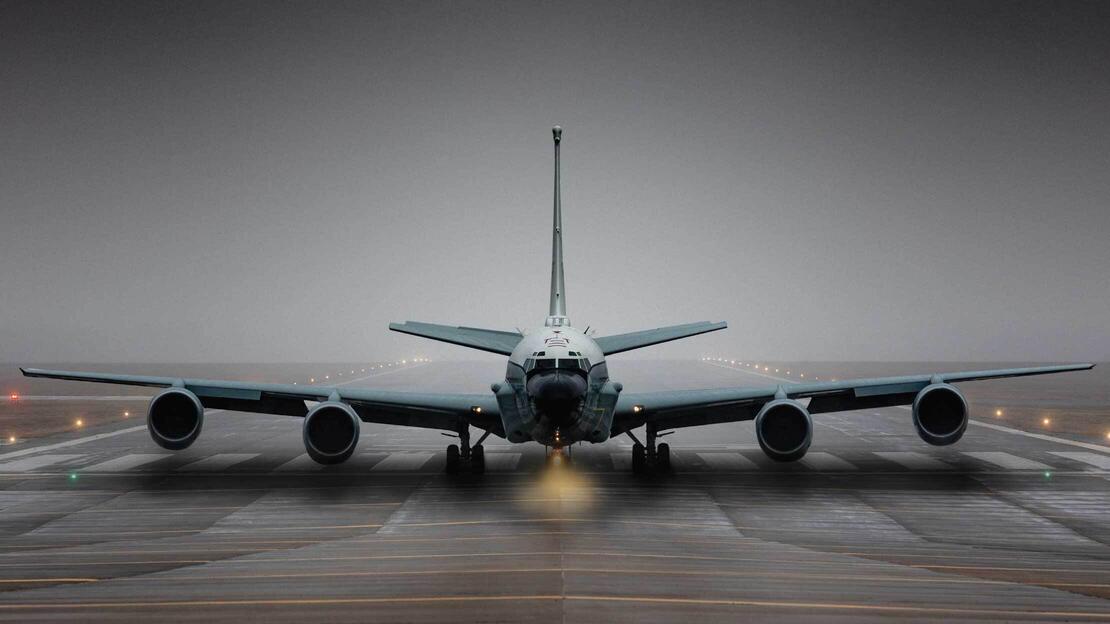 RC-135W Rivet  Joint, under the Airseeker programme