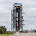 United Launch Alliance’s Vulcan rocket is poised to launch for the first time on Jan. 8, 2024, carrying the first Astrobotic Peregrine commercial lunar lander, as part of NASA’s Commercial Lunar Payload Services (CLPS) initiative. Photo credit: United Launch Alliance 