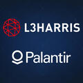 L3Harris and Palantir logos
