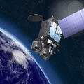 Himawari-10 satellite rendering. Thumbnail image. Copyright Mitsubishi Electric Corporation