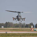 Helicopter lands at air field thumbnail image