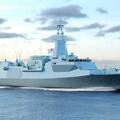 Canadian river-class frigate.  Credit: BAE