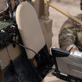 Soldier using laptop with NGC2 at mobile TOC