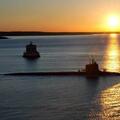 Virginia-class sub at sea