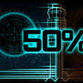 L3Harris' concept graphic of 50% text over rendering of air traffic control tower and gauges, thumbnail image