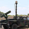 A U.S. Army VAMPIRE system, assigned to Bravo Battery, 1st Battalion, 51st Air Defense Artillery Regiment, 7th Infantry Division/Multi-Domain Command – Pacific at Exercise Balikatan 2026