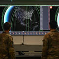 Members of the 18th Space Defense Squadron operate the Atlas system at Vandenberg Space Force Base, Calif.