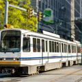 Niagara Frontier Transportation Authority Metro Rail train