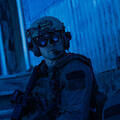 Military Police wearing BNVD Fused Night Vision Devices