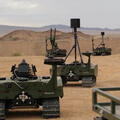 CORVUS-RAVEN counter-drone capability mounted on ARX Robotics UK GEREON UGVs