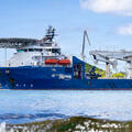 Ship in dock