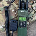 AN/PRC-163 Handheld Radio on vest
