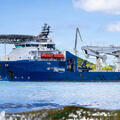 Ship in dock