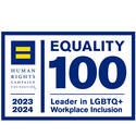 Human Rights Campaign Equality 100 Award Logo