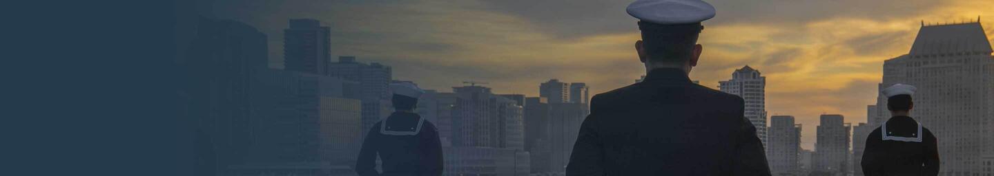 navy officer and coast guard