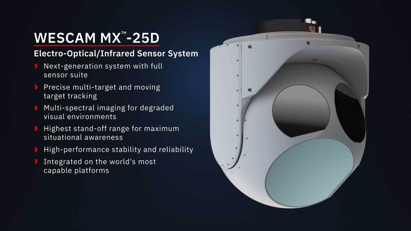 L3Harris WESCAM MX™-25D, Airborne Targeting and Designating
