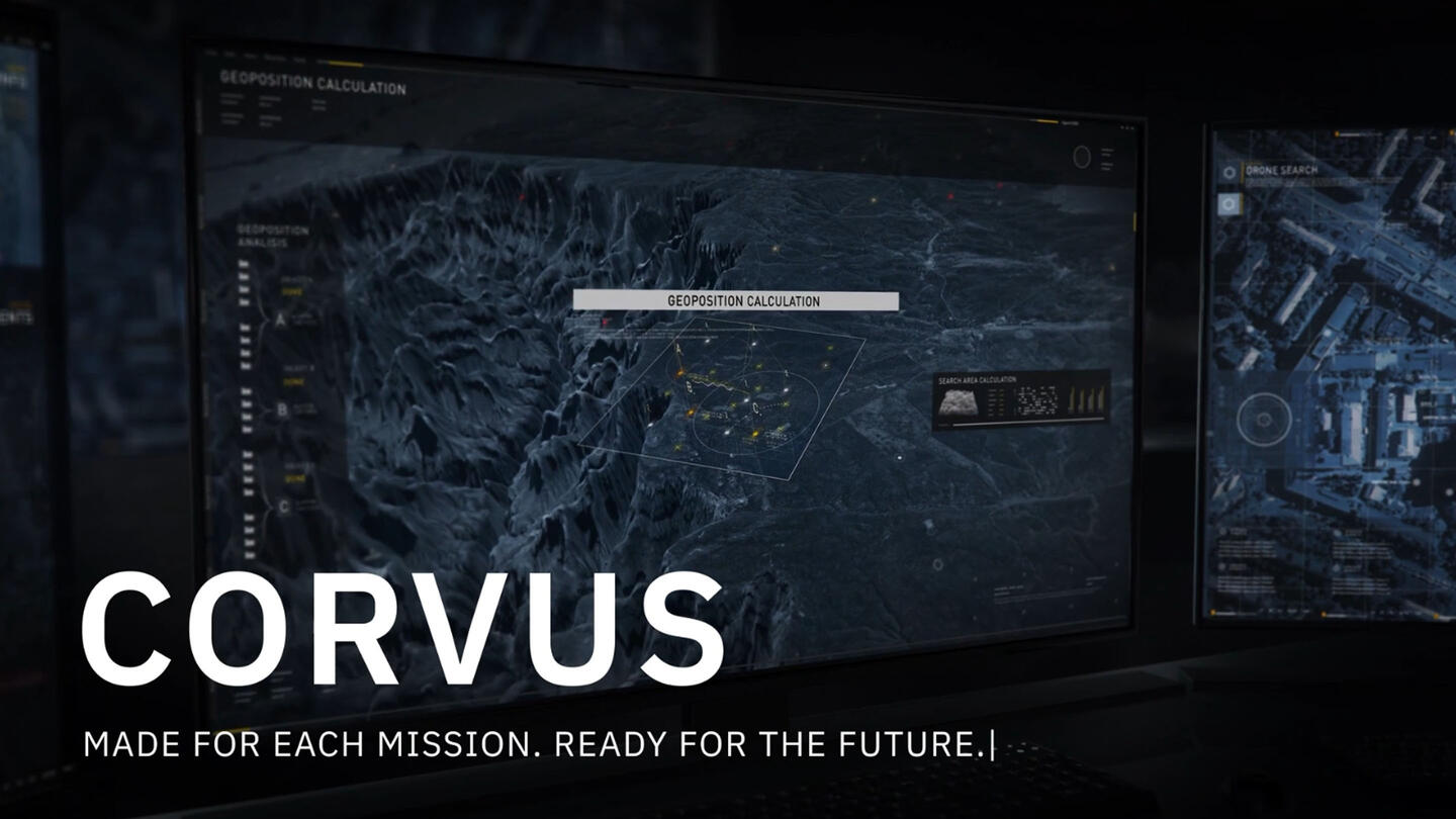 CORVUS Made for Each Mission. Ready for the Future. video frame thumbnail image