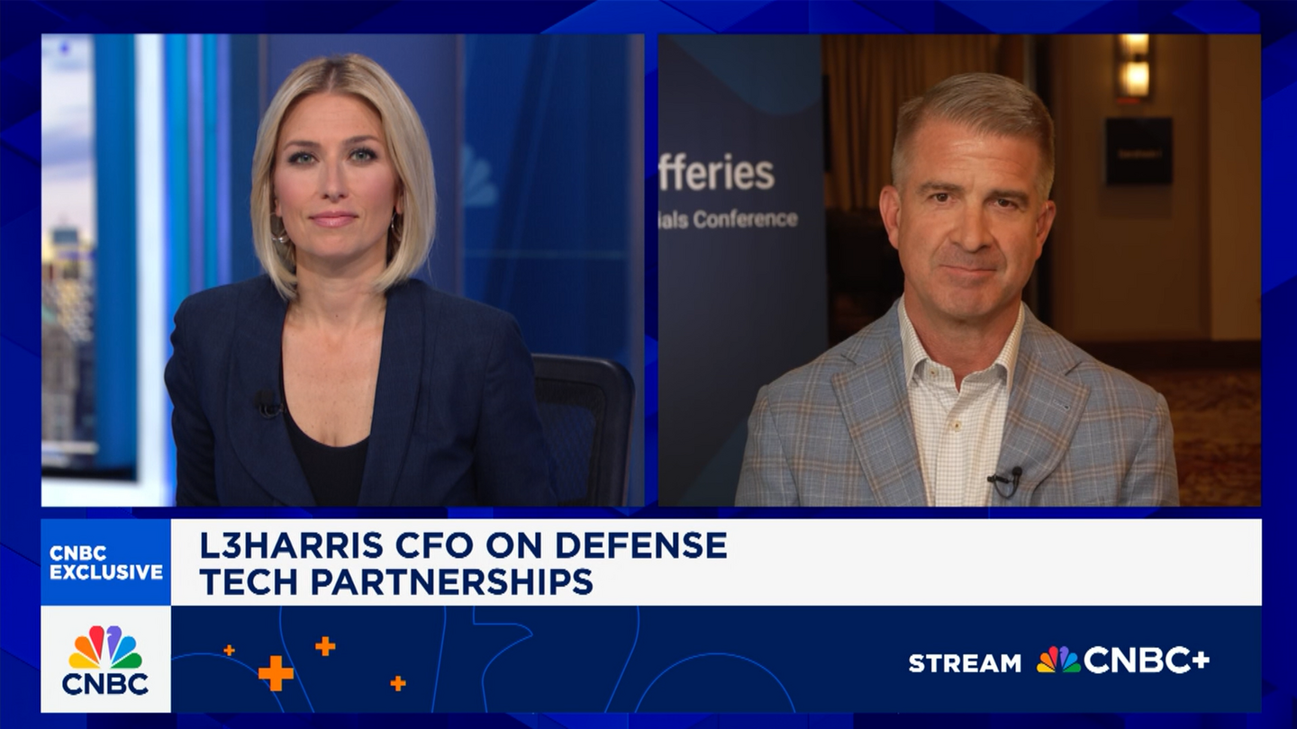 L3Harris CFO and AR President Appears on CNBC's 'Closing Bell: Overtime'