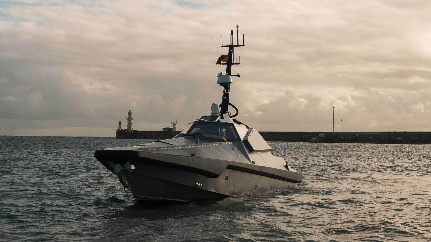Shadow Fox at sea