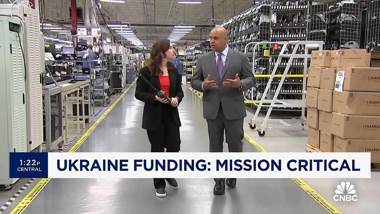 L3Harris CS President Sam Mehta Discusses Importance of Pending Supplemental Appropriations Bill